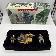 King & Country WS074 WSO74 GERMAN BMW MOTORCYCLE SIDECAR In Box -Opened