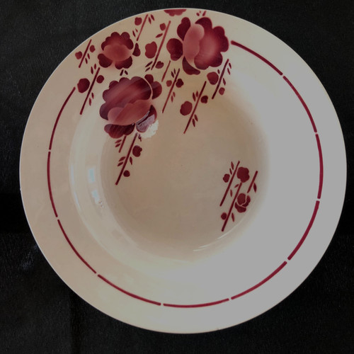Assiettes anciennes creuses - 6,