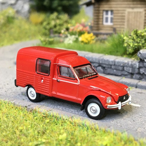 Citroën acadiane rouge 1978 - citroën, rouge,