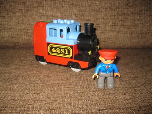 Légo duplo train moteur - train,