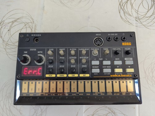 Korg volca beats - en, panne