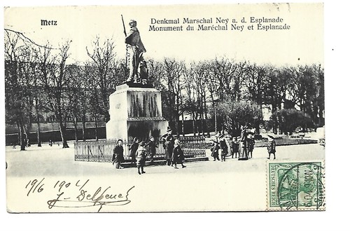 Metz monument du marechal - du,