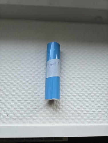 Film adhesif permanents bleu - film,