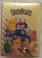 Jeu De 55 Cartes Pokémon Or Dorées Gold Livraison Gratuite