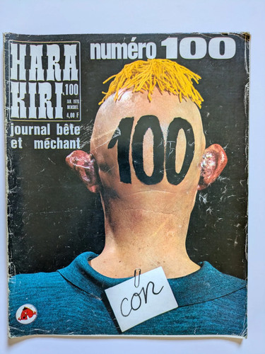 Hara kiri 100 1970 editions - n°100,