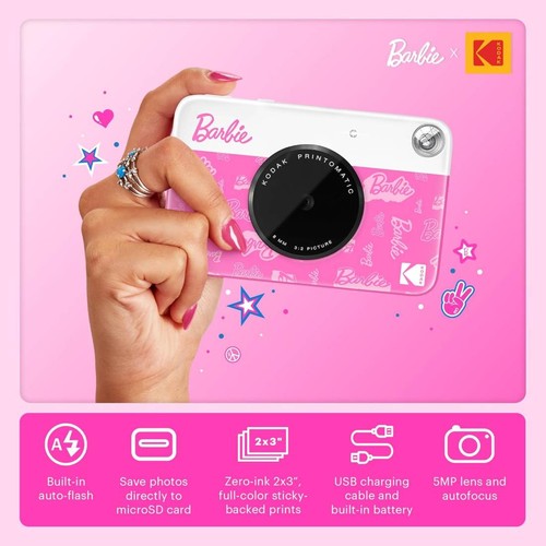 Barbie kodak printomatic - kodak,