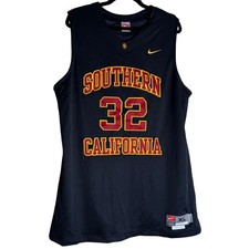 Nike Team USC Trojans #32 Jersey Men XL California OJ Mayo Basketball Rare VTG