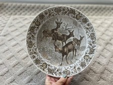Vtg Seltmann Weiden Bavaria Game Hunting Dinner Plate West Germany Deer