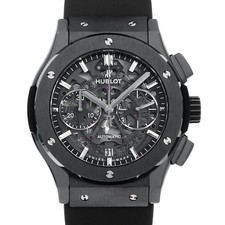 HUBLOT aerofusion black magic 525.CM.0170.LR second hand mens