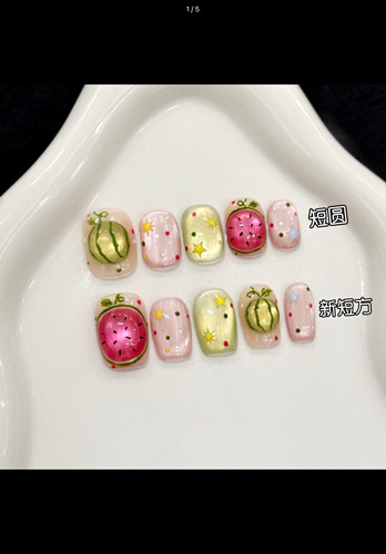 Summer fruit press - summer, press-on