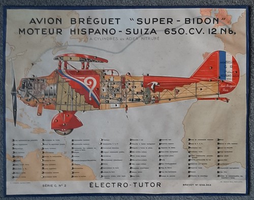 Electro tutor planche avion - planche,