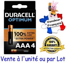 Piles DURACELL OPTIMUM / ULTRA