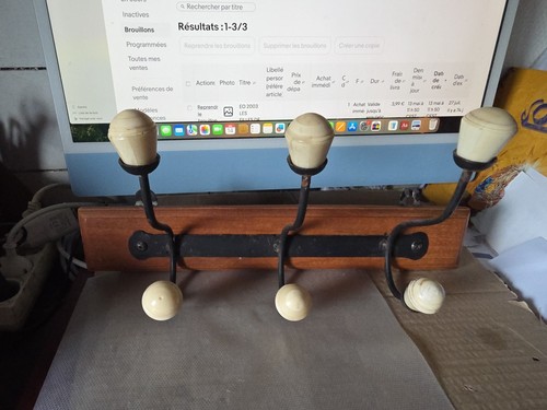Porte manteau patere boules - porte,