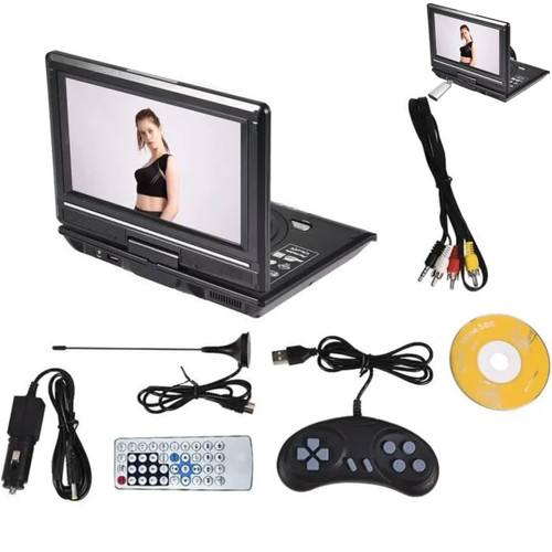 Lecteur dvd portable hd - 9.8",