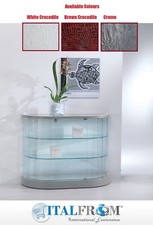 Comptoir Vitrine Semiovale