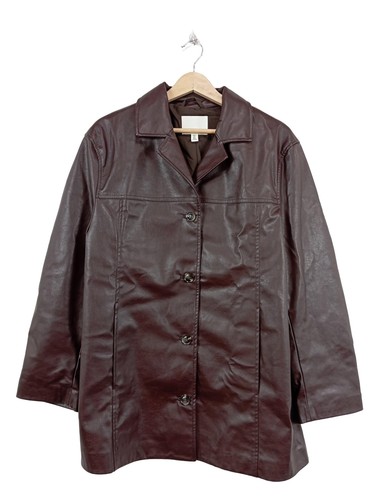 Veste cuir synthétique - veste,