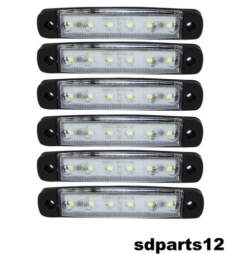 Feux gabarit blanc 12v - feux,