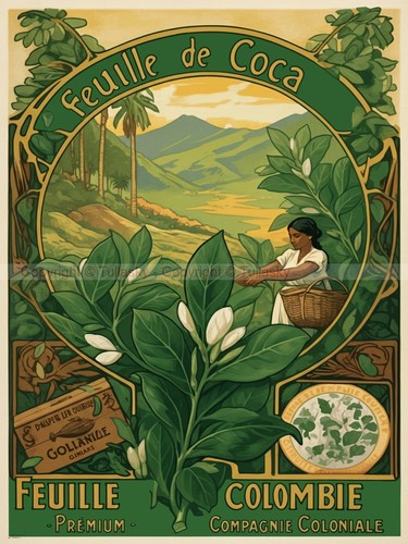 Affiche vintage illustrée - vintage, –
