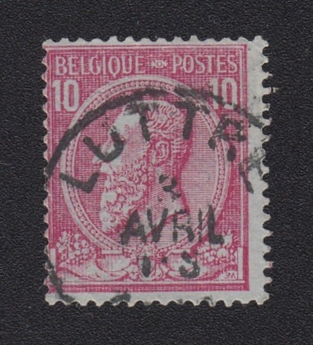 Timbre belgique 1884 - timbre,