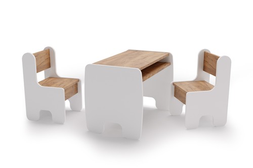 Ensemble table deux chaises - ensemble,