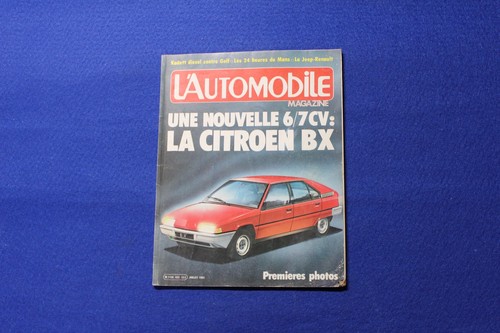 Automobile magazine 433 - l'automobile,