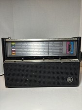 Vintage GE World Monitor SW Radio Model 4980a No Battery Corrosion JL