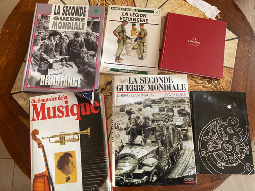 Lot livre musique guerre - de,