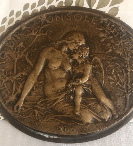Médaille plaque bronze - mÉdaille, en