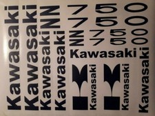 Planche de stickers KAWASAKI