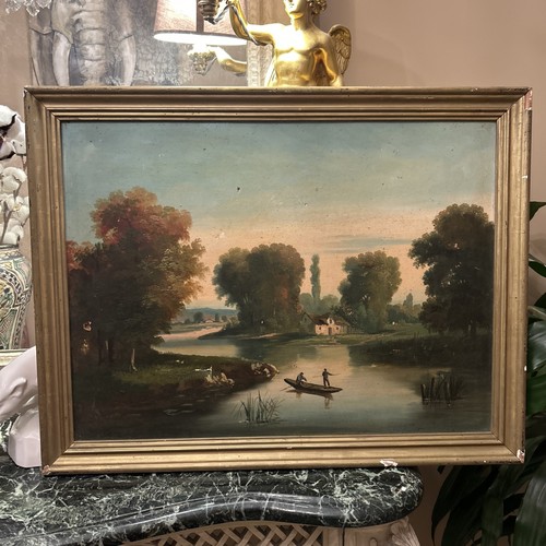 Tableau ancien huile sur - ancien,