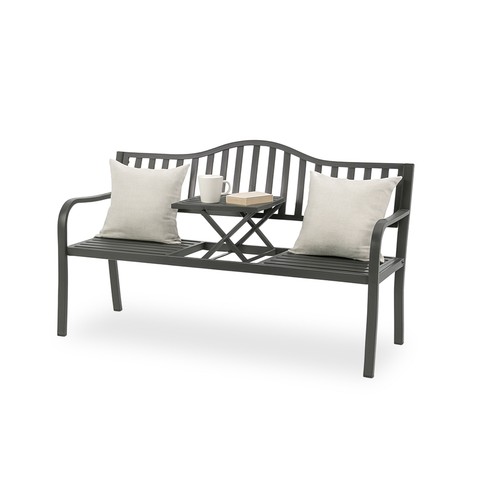 Banc jardin avec table - avec,