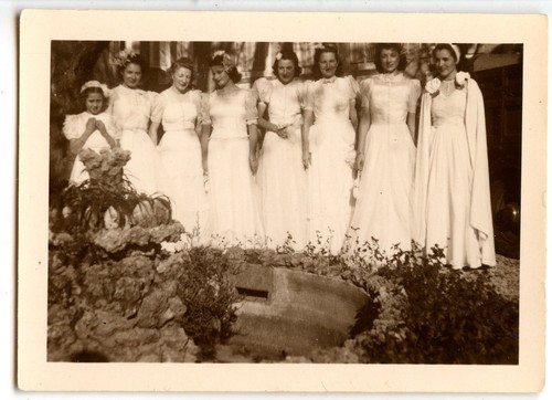 Mariage mariée demoiselles