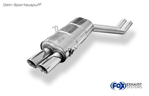 Fox inox échappement sport - inox,
