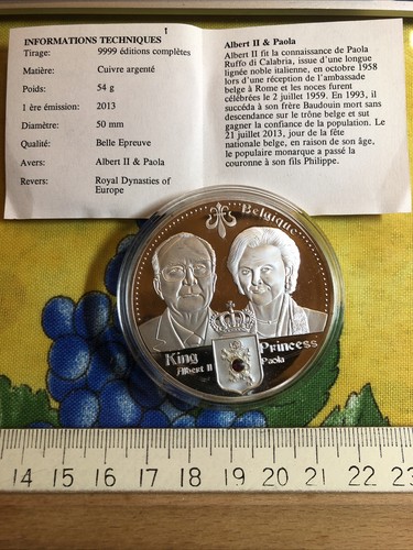 Médaille tetes couronnés - médaille,