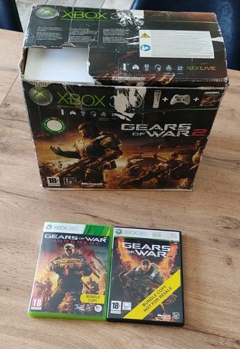 Console xbox 360 pack - 360, gears