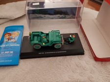 JEEP MB THE DICTATOR AND THE MUSHROOM - As Is - 1/43 Spirou and Fantasio - E9