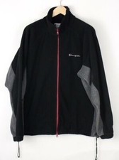 Pull Fleece À Col Zippé Vintage CHAMPION Pour Hommes Taille XL