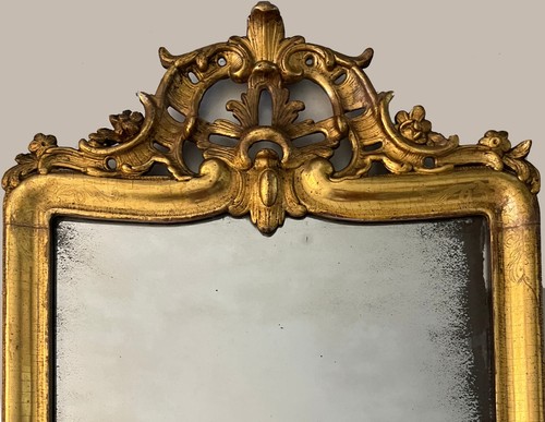 Ancien miroir louis - louis, baroque