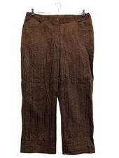 YOUR 6TH SENSE Pantalon en velours côtelé Dames Pantalon T EU 46 brun