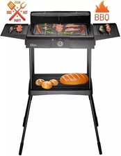 2-in-1 electric grill, table grill, stand grill, barbecue grill, electric grill