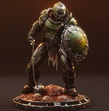 Doom Slayer | DOOM | Figurine