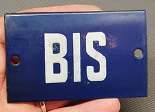 ancienne plaque émaillée de