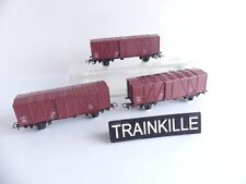 6836 / JOUEF 3 CARS COVERED TYPE AXLES SNCB