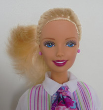 rare Barbie  Hôtesse de train 2001 - Mattel  55807 - années 2000