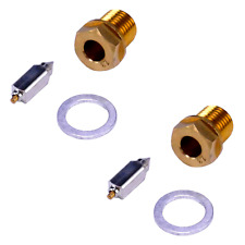 2x Carburateur Pointeau Siège pour Suzuki Gt 125 E GT125 Gt 185 E Ts 185 TS185