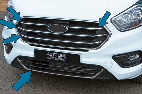 Calandre chrome tuning - calandre, bordure