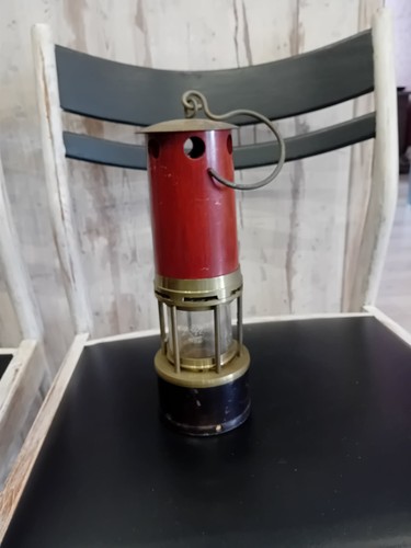 Ancienne lampe mineur - ancienne,