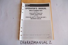 Honda Mulching Kit for HA4210 HA4118 Lawn Tractor Operation's Manual