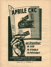 Publicité ancienne tracteur