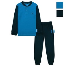 Pyjama SSC NAPOLI En Coton Chaud À Manches Longues Pour Enfant Et Adulte 7024